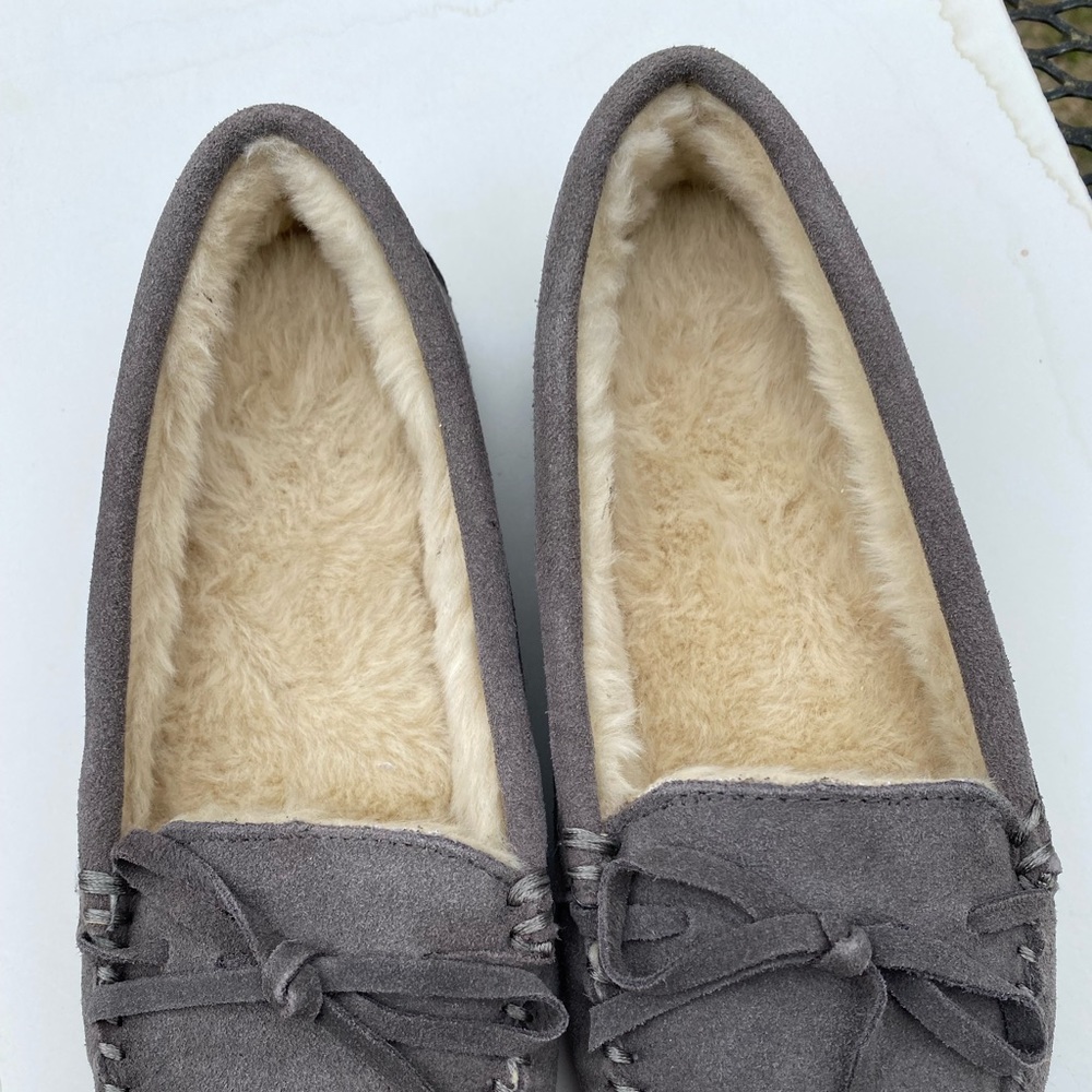 NEW Zealand moccasins W6 med Grey